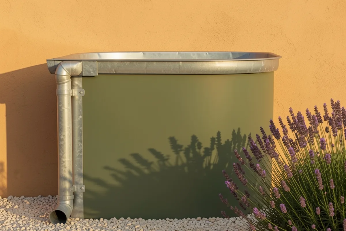 Récupération d'eau de pluie pour une villa du Sud